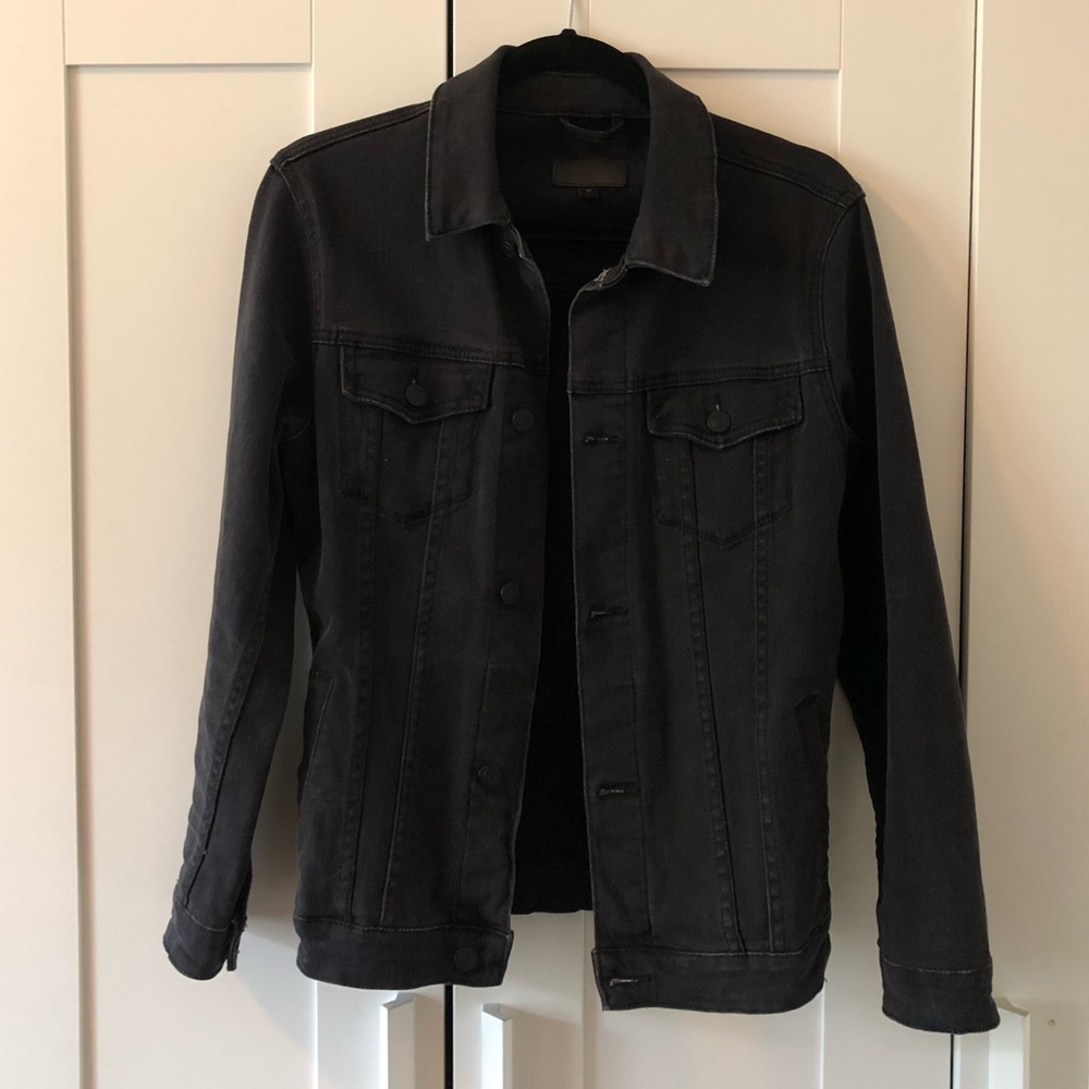 ASOS Black Slim Fit Jean Jacket